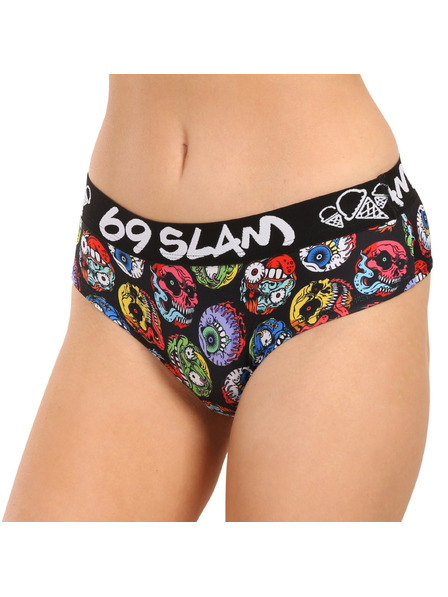 69slam Chiloți damă 69SLAM monster ball luna