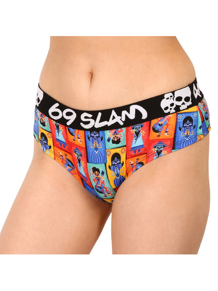 69slam Chiloți damă 69SLAM mex card luna