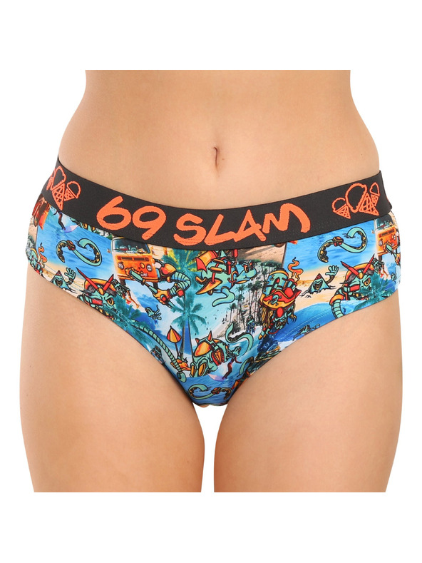 69slam Chiloți damă 69SLAM beach bugger luna