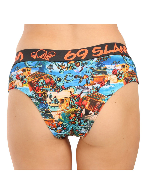 69slam Chiloți damă 69SLAM beach bugger luna