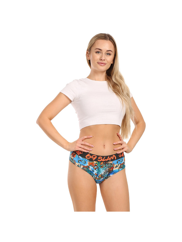 69slam Chiloți damă 69SLAM beach bugger luna