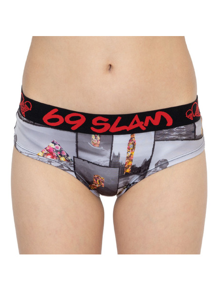 69slam Chiloți damă 69SLAM boxer around the world