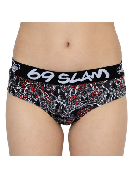 69slam Chiloti damă 69SLAM boxer bambus totem mask