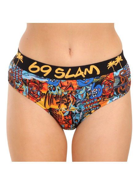 69slam Chiloti damă 69SLAM grafitti luna
