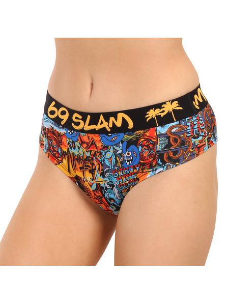 69slam Chiloti damă 69SLAM grafitti luna