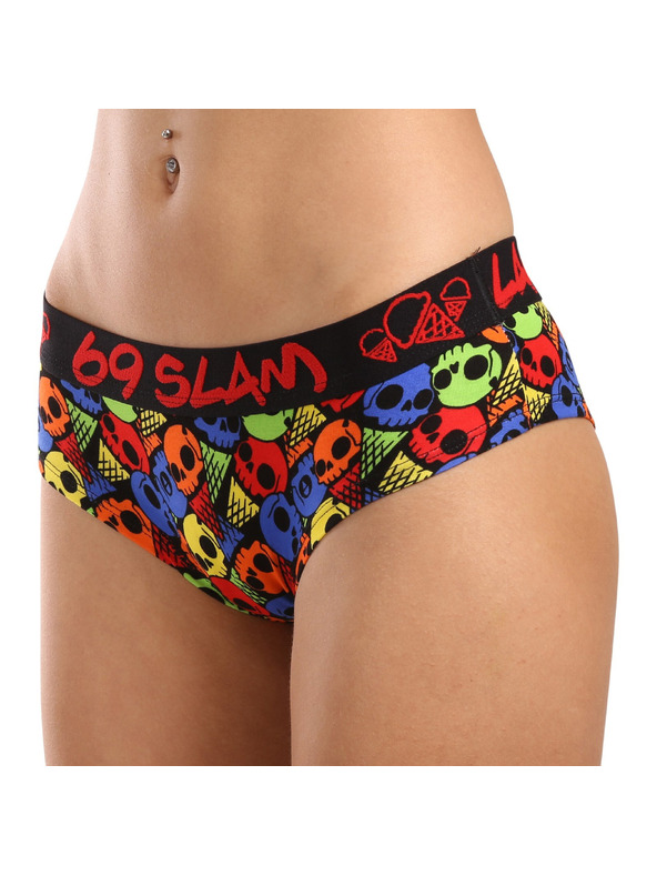 69slam Chiloti damă 69SLAM bambus SKULL CONE