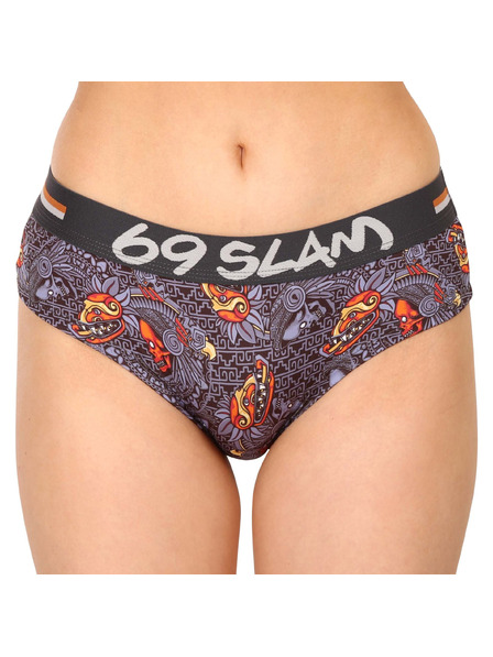 69slam Chiloti pentru femei 69SLAM mayan head luna
