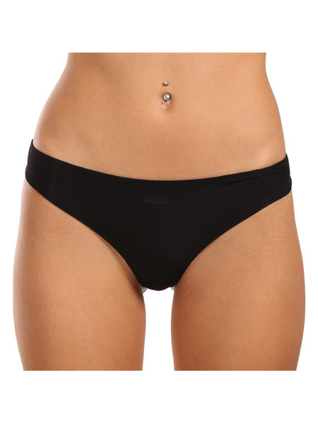 BOSS Set trei - Tanga pentru femei BOSS neagră