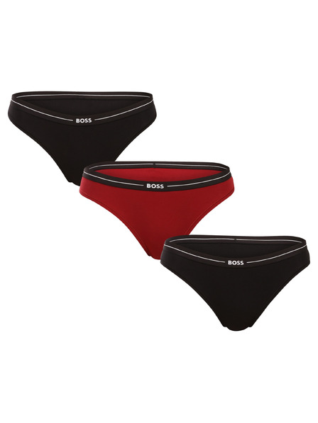 BOSS Set trei - Chiloti pentru femei BOSS multicolor