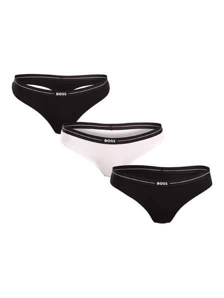 BOSS Set trei - Tanga pentru femei BOSS multicolor