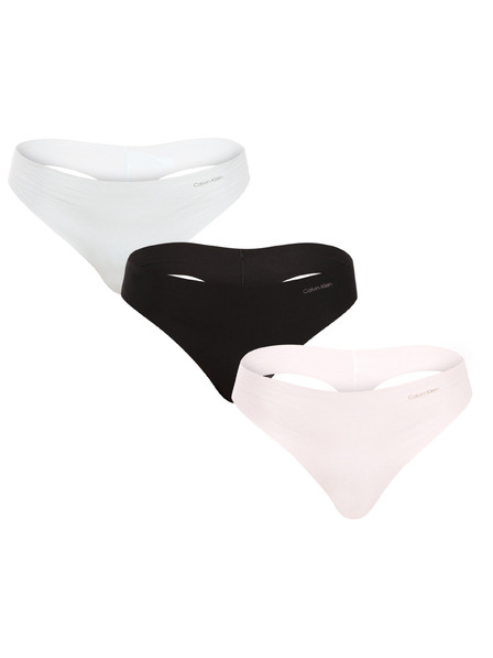Calvin Klein Set trei - Tanga pentru femei Calvin Klein multicolor