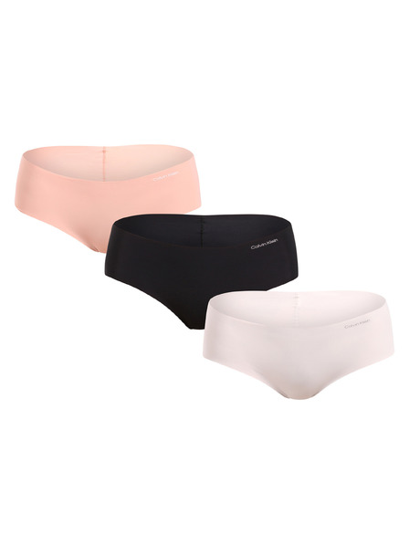 Calvin Klein Set de trei - chiloți fără cusură multicolori Calvin Klein pentru femei