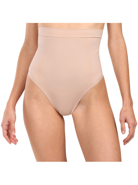 Calvin Klein Tanga modelatoare bej Calvin Klein pentru femei