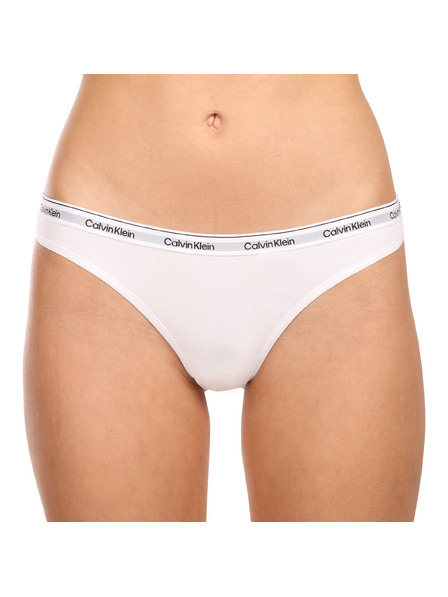 Calvin Klein Set de trei - tanga albă Calvin Klein pentru femei