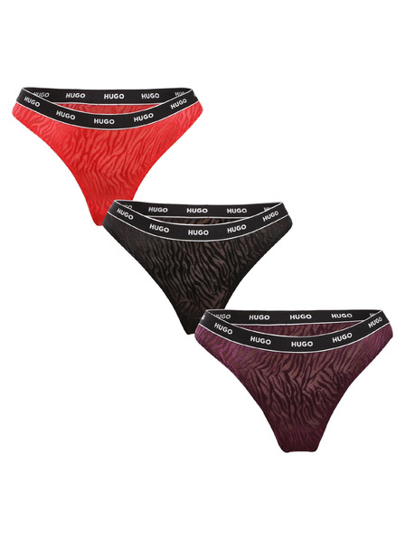 HUGO Set de trei - Chilot damă HUGO multicolor