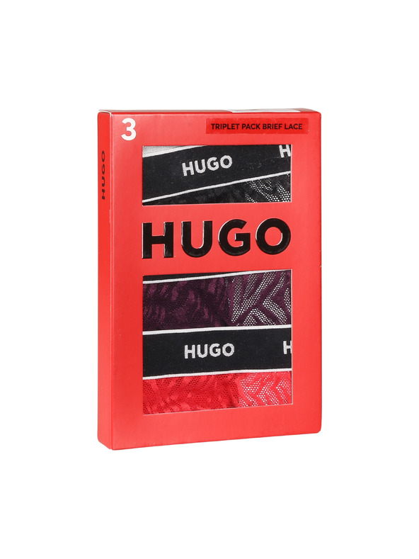 HUGO Set de trei - Chilot damă HUGO multicolor