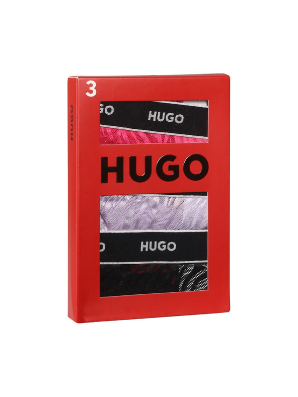 HUGO Set de trei - Chilot damă HUGO multicolor