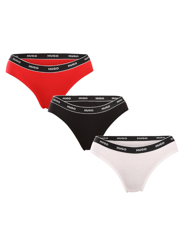 HUGO Set de trei - Chilot damă HUGO multicolor