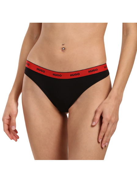 HUGO Set de trei - tanga damă HUGO multicolor