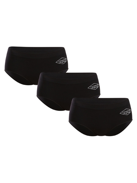 Lee Cooper Set de trei - Chilot damă Lee Cooper negru