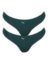Puma Set de două - Chilot damă Puma verde