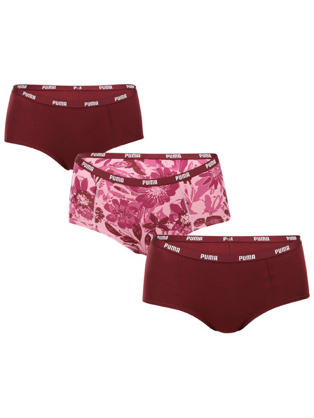 Puma Set de trei - Chilot damă Puma multicolor