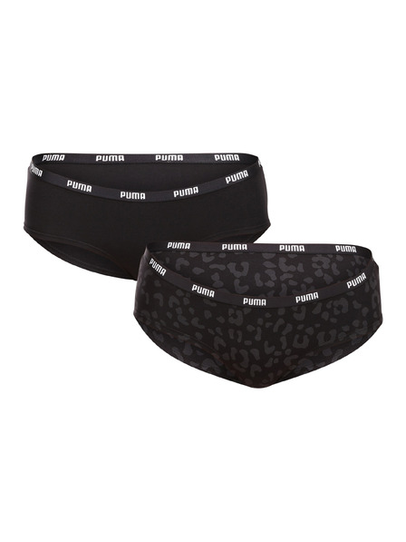 Puma Set de doi - chiloți pentru femei Puma negru