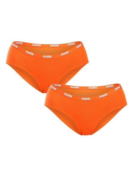 Puma Set de doi - chiloți pentru femei Puma portocaliu