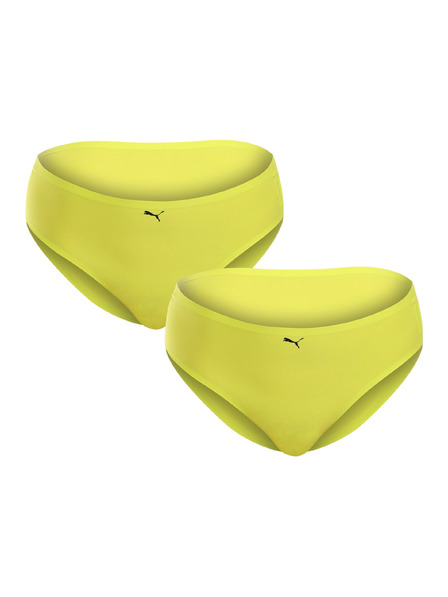 Puma Set de doi - chiloți pentru femei Puma galben