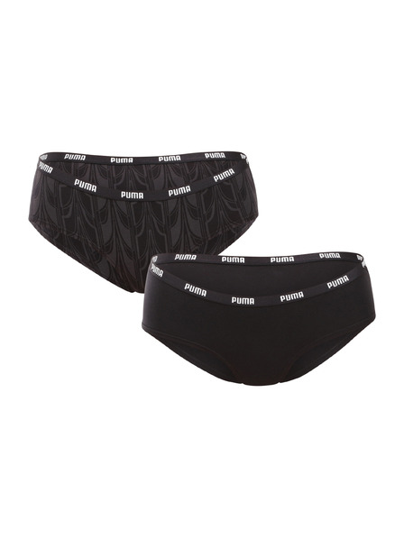 Puma Set de doi - chiloți pentru femei Puma negru