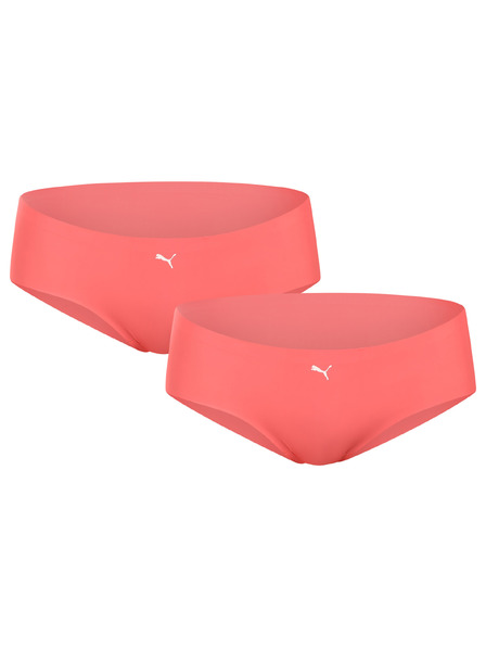 Puma Set de doi - chiloți fără cusătură pentru femei Puma roșu