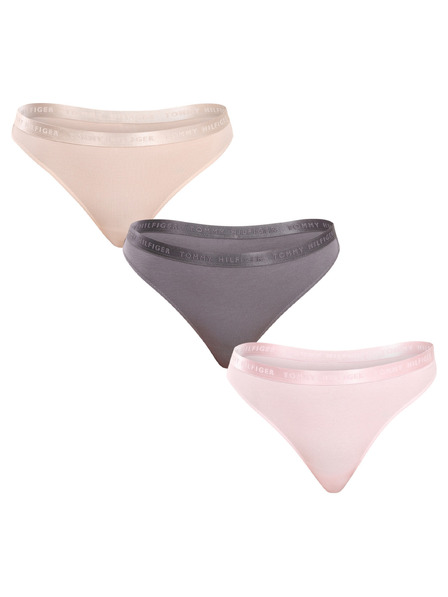 Tommy Hilfiger Set trei - tange pentru femei Tommy Hilfiger supradimensionate multicolore