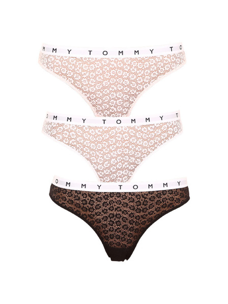 Tommy Hilfiger Set de trei - chiloți pentru femei Tommy Hilfiger multicolor