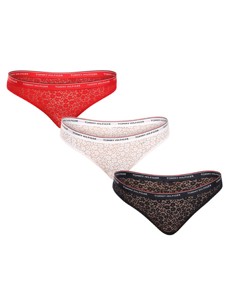 Tommy Hilfiger Set de trei - chiloți pentru femei Tommy Hilfiger multicolor