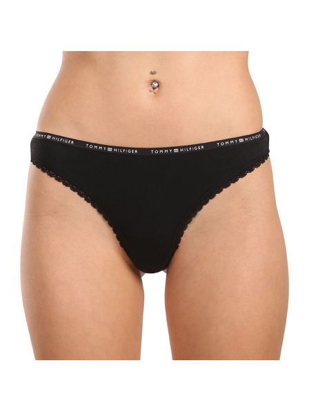 Tommy Hilfiger Set trei - tange pentru femei Tommy Hilfiger negru