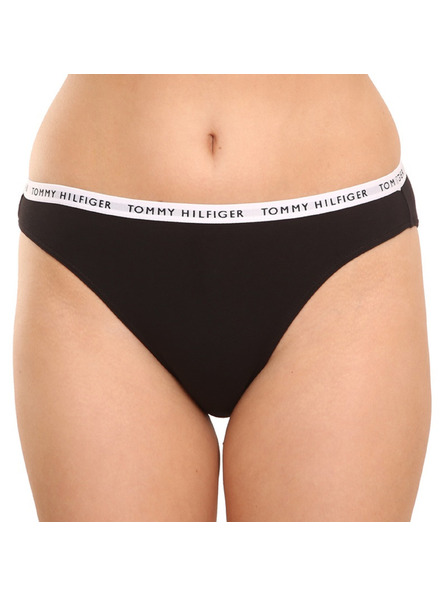 Tommy Hilfiger Set trei - chiloți pentru femei Tommy Hilfiger negru