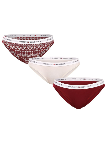 Tommy Hilfiger Set de trei - chiloți pentru femei Tommy Hilfiger multicolor