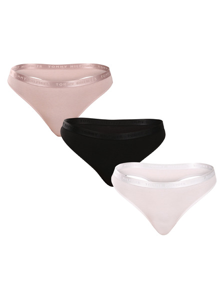 Tommy Hilfiger Set trei - tange pentru femei Tommy Hilfiger supradimensionate multicolore