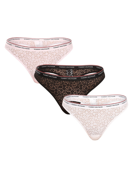 Tommy Hilfiger Set trei - tange pentru femei Tommy Hilfiger supradimensionate multicolore