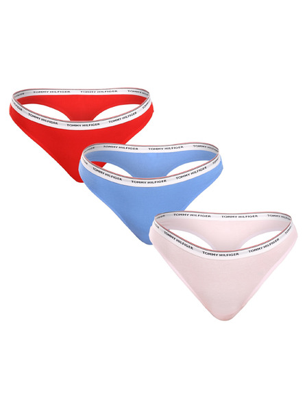 Tommy Hilfiger Set trei - tange pentru femei Tommy Hilfiger supradimensionate multicolore
