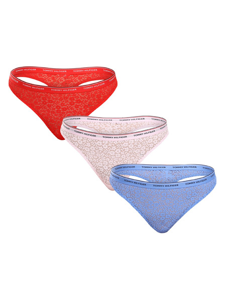 Tommy Hilfiger Set trei - tange pentru femei Tommy Hilfiger supradimensionate multicolore