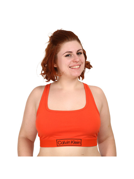 Calvin Klein Sutien pentru femei Calvin Klein mărime mare portocaliu