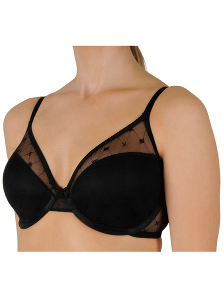 DKNY Sutien pentru femei DKNY cu bețe negru
