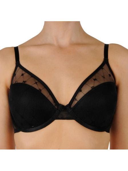 DKNY Ambalaj dañat - Sutien pentru femei DKNY cu bețe negru