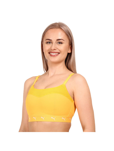 Puma Sutien de sport pentru femei Puma portocaliu