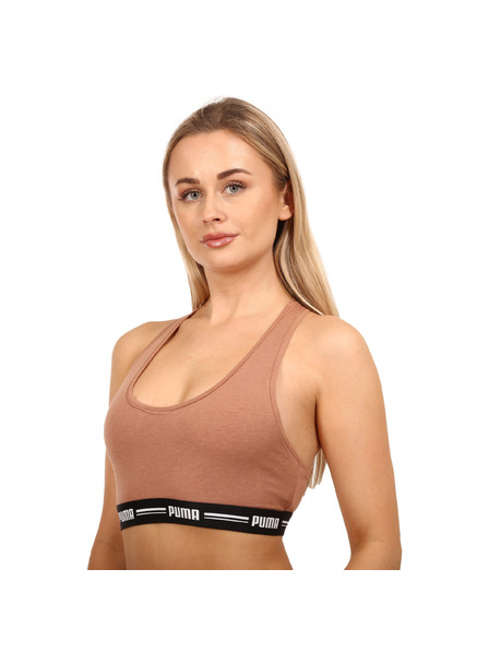 Puma Sutien de sport pentru femei Puma maro