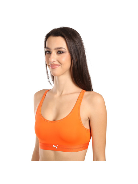 Puma Sutien de sport pentru femei Puma portocaliu