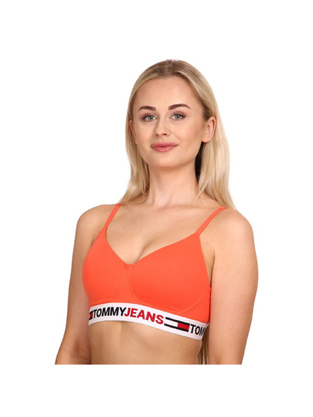 Tommy Hilfiger Sutien pentru femei Tommy Hilfiger întărit portocaliu