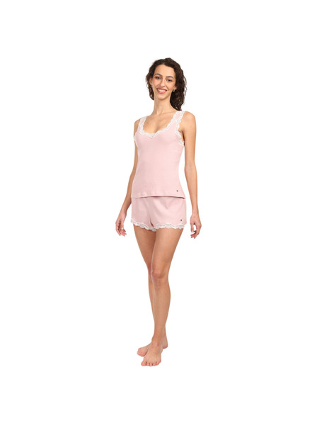 Tommy Hilfiger Pijama pentru femei Tommy Hilfiger roz