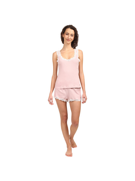 Tommy Hilfiger Pijama pentru femei Tommy Hilfiger roz